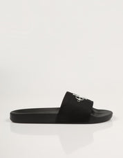 Calvin Klein Miami Slide Monogramm CV Chanclas in Schwarz