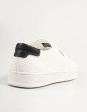 Calvin Klein Pure Capsule Low Top Lace Up Kni in bianco