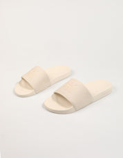 CHANCLAS CALVIN KLEIN MIAMI SLIDE MONOGRAM WN en color Beige