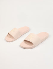 Chanclas Calvin Klein Miami Slide Monogram Wn en couleur Rosa