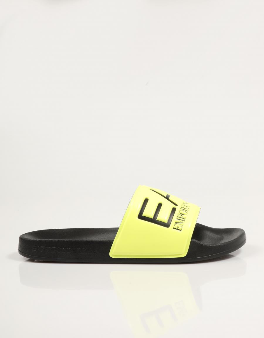 Armani EA7 Slipper X000108 AF15118 in yellow