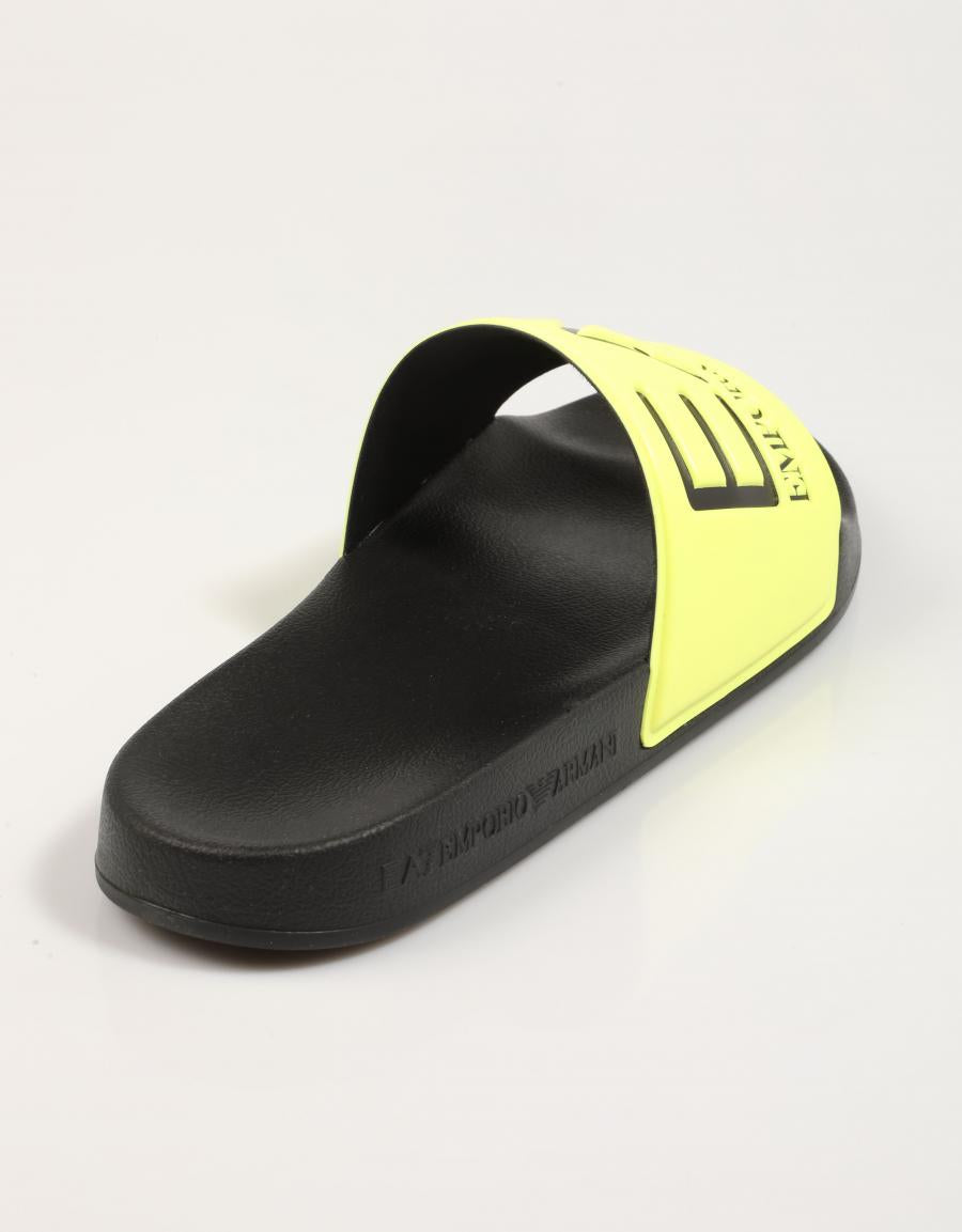Armani EA7 Slipper X000108 AF15118 in yellow