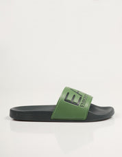 CHANCLAS ARMANI EA7 SLIPPER X000108 AF15118 en color Kaki
