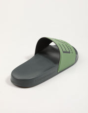 CHANCLAS ARMANI EA7 SLIPPER X000108 AF15118 en color Kaki