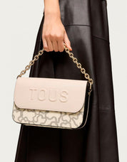 BOLSO TOUS KAOS ICON BANDOLERA M CHAIN en color Negro