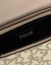 BOLSO TOUS KAOS ICON BANDOLERA M CHAIN en color Negro