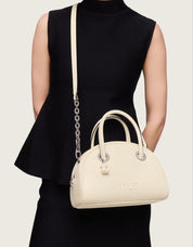 Bolso TOUS Poppy Bowling M En Color Beige