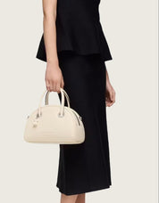 Bolso TOUS Poppy Bowling M En Color Beige