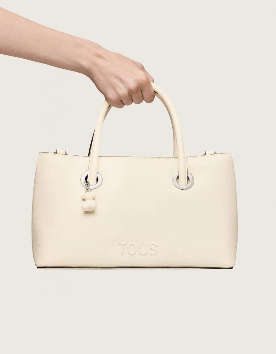 Sac TOUS Poppy City M en couleur beige