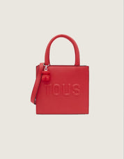 BOLSO TOUS BRENDA BOLSO MINI CUBE en color Rojo