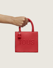 BOLSO TOUS BRENDA BOLSO MINI CUBE en color Rojo