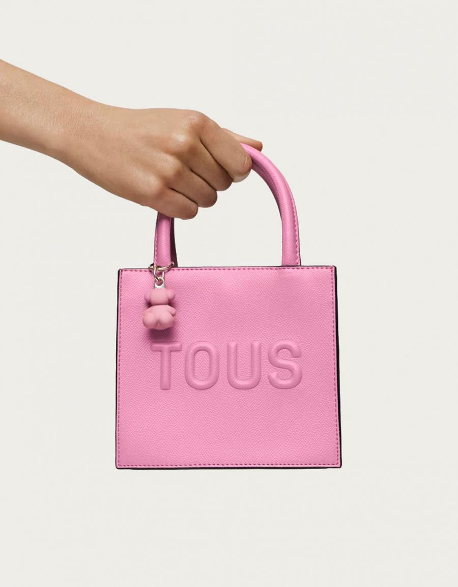 BOLSO TOUS BRENDA MINI CUBE en color Rosa