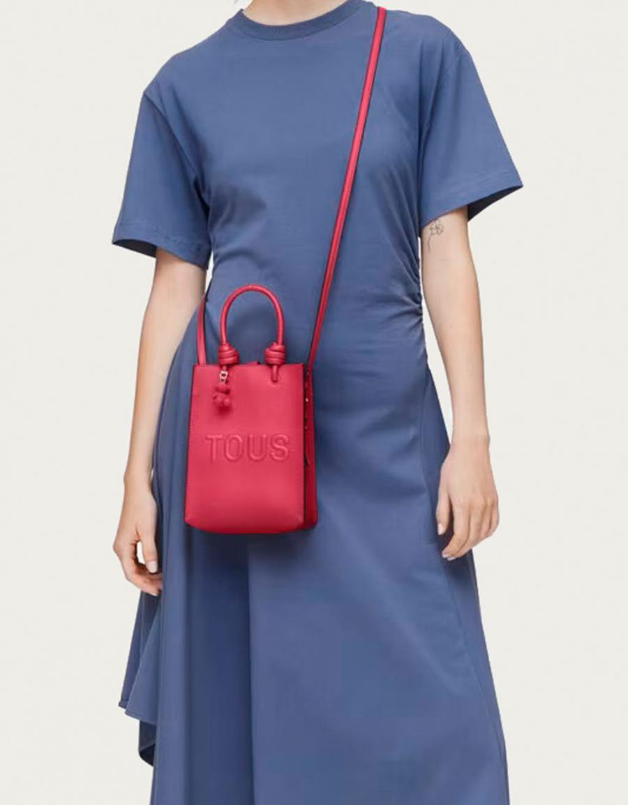 BOLSO TOUS LA RUE MINI BOLSO POP T en color Morado