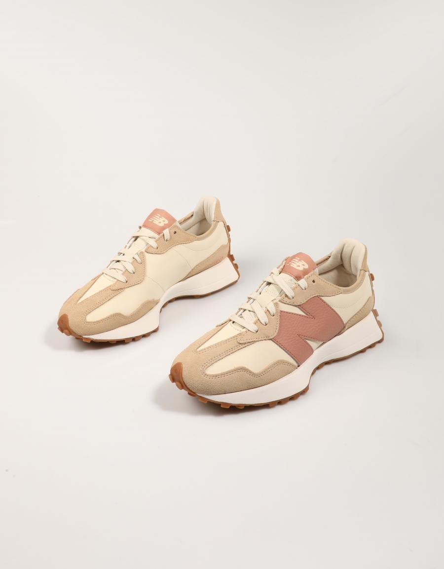 ZAPATILLAS NEW BALANCE WS327 en color Beige