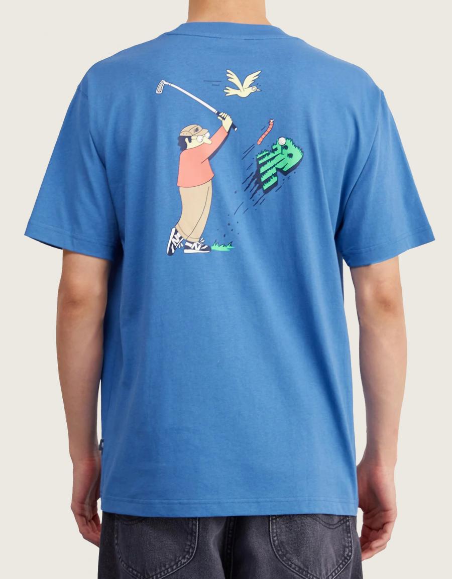 T -shirt NEW BALANCE mt51904 em azul marinho