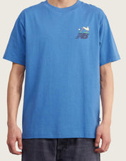 T -shirt NEW BALANCE mt51904 em azul marinho