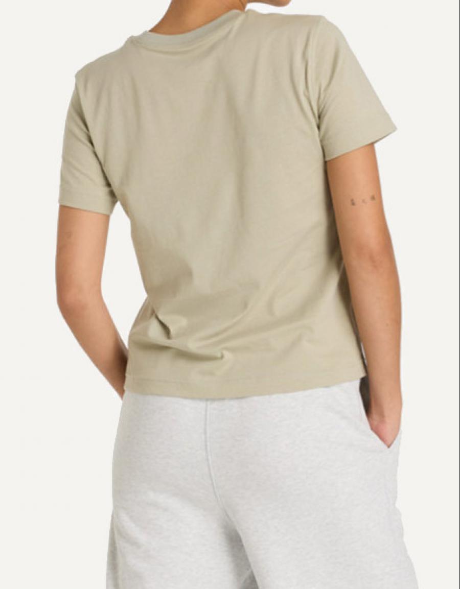 T -shirt NEW BALANCE wt41509 na cor kaki