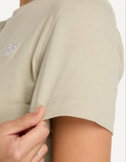 T -shirt NEW BALANCE wt41509 na cor kaki