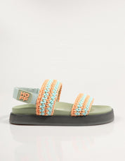 SANDALIAS HOFF GALDANA en color Verde