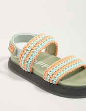 SANDALIAS HOFF GALDANA en color Verde