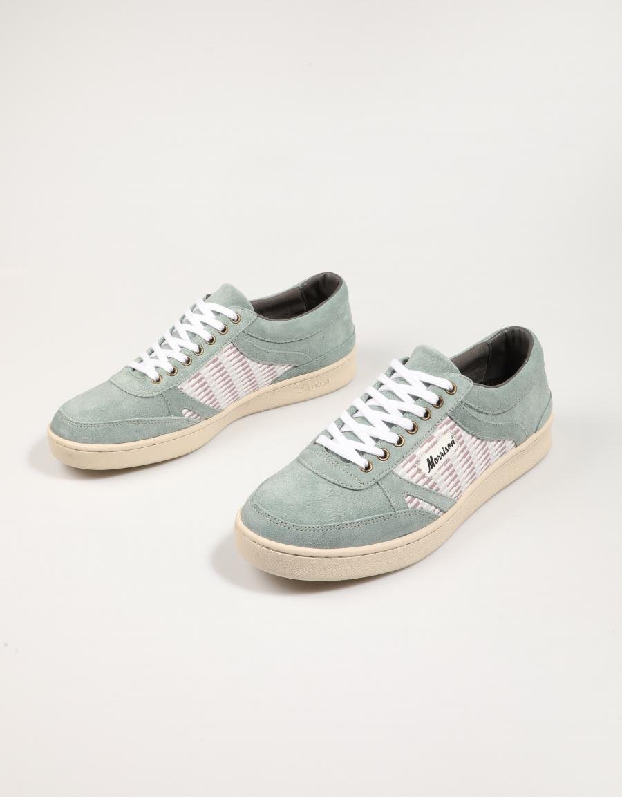 Couleur de kaki de baskets Morrison