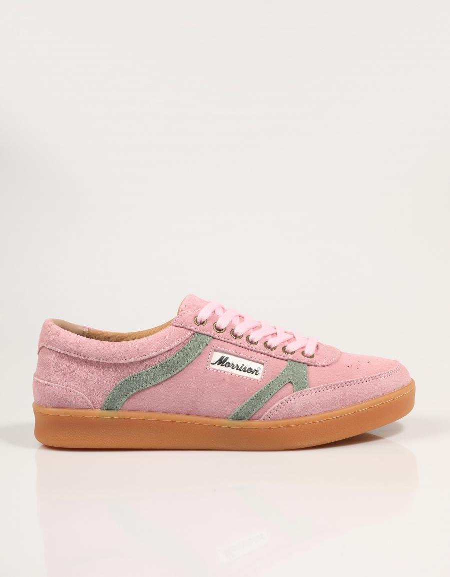 MORRISON NINETIES, ZAPATILLAS Rosa Serraje | 87105 – Mayka