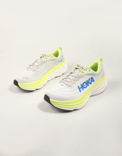 Hoka Bondi 8 Schuhe in Weiß
