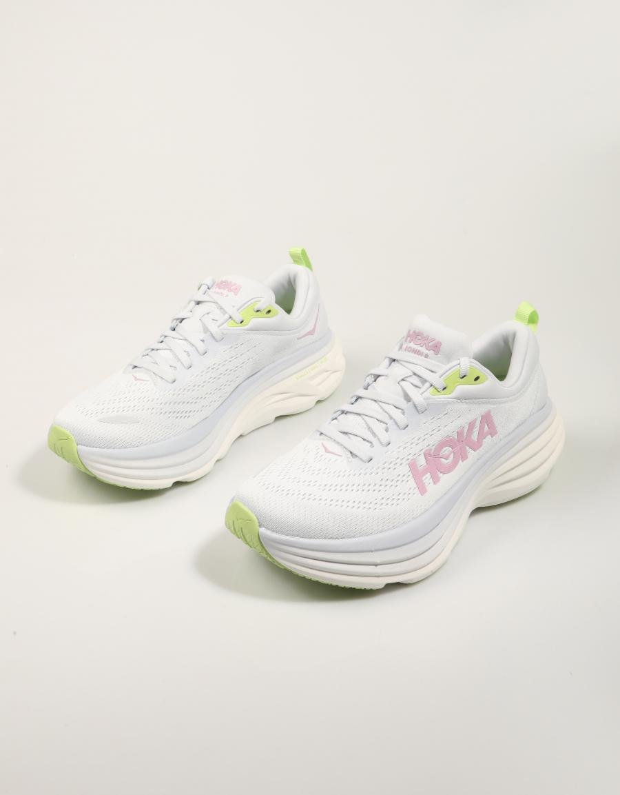 Hoka Bondi 8 chaussures en bleu marine