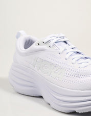 Hoka Bondi 8 sapatos em branco