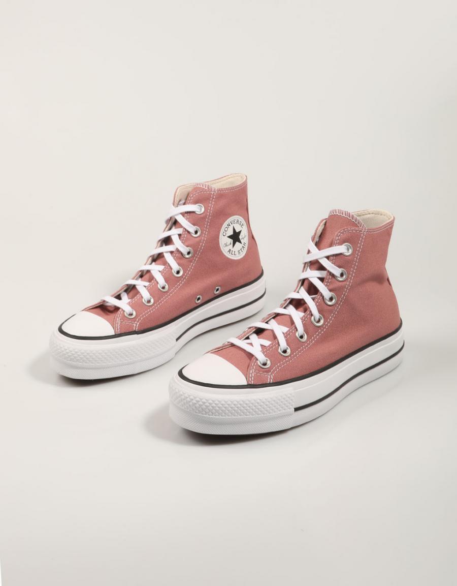 ZAPATILLAS CONVERSE CHUCK TAYLOR ALL STAR LIFT en color Rosa
