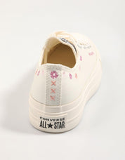 ZAPATILLAS CONVERSE CHUCK TAYLOR ALL STAR LIFT FLORA en color Hielo