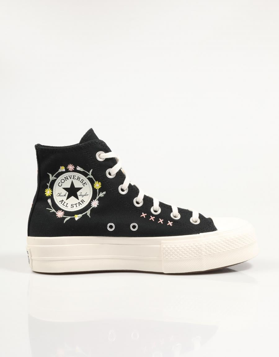 ZAPATILLAS CONVERSE CHUCK TAYLOR ALL STAR LIFT FLORA en color Hielo