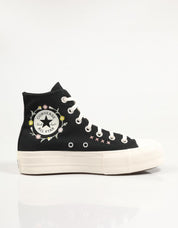 ZAPATILLAS CONVERSE CHUCK TAYLOR ALL STAR LIFT FLORA en color Hielo
