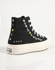 ZAPATILLAS CONVERSE CHUCK TAYLOR ALL STAR LIFT FLORA en color Hielo