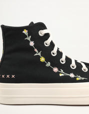 ZAPATILLAS CONVERSE CHUCK TAYLOR ALL STAR LIFT FLORA en color Hielo