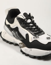 Exe d190608 17 Sneaker in Schwarz