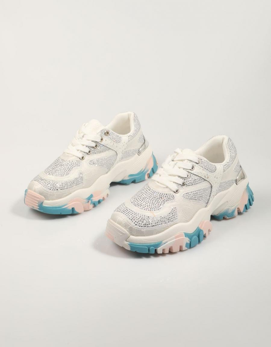 EXE 22E10 8 baskets en couleur multicolore