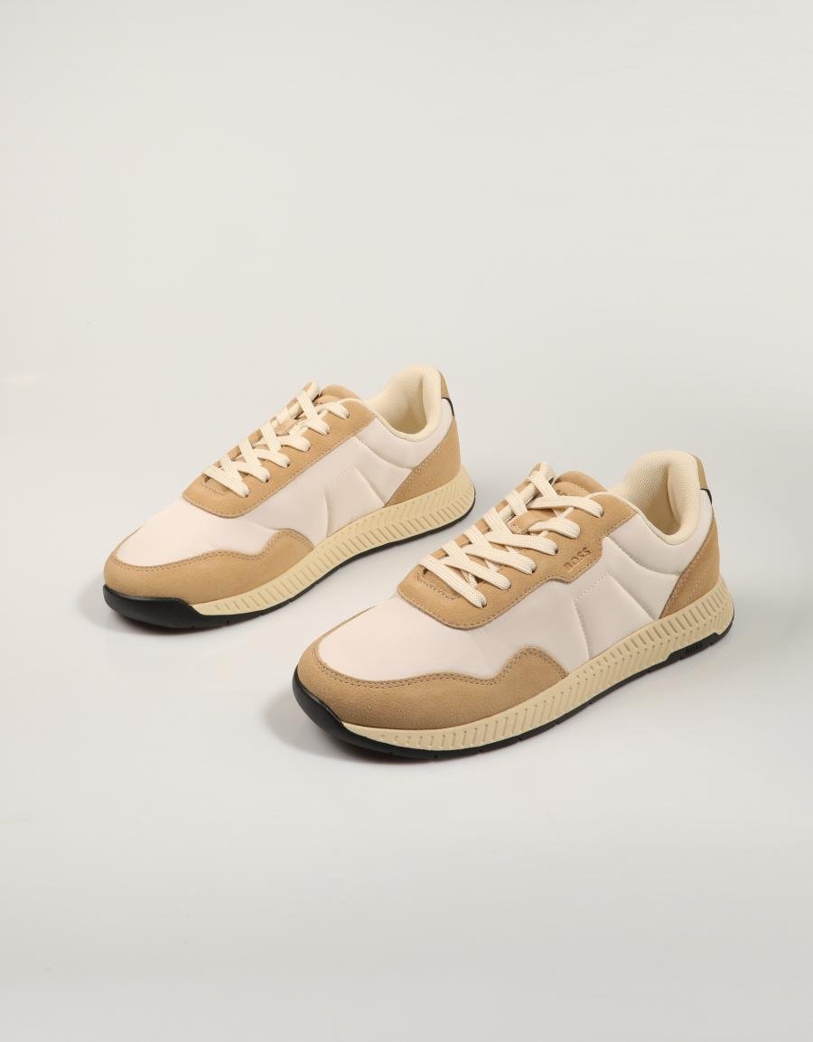 Zapatillas Boss Titanium Runn a Color Beige