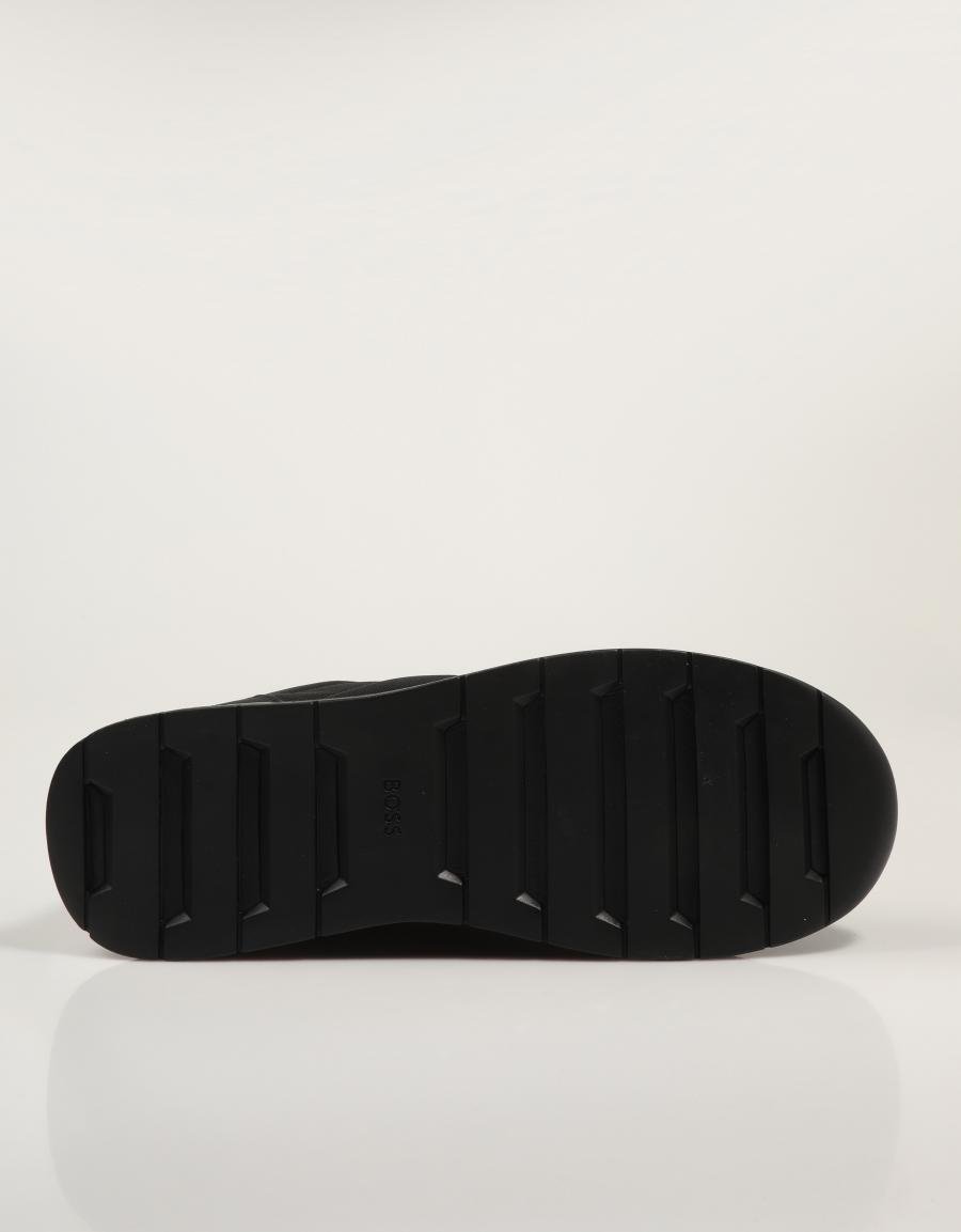 Boss Titanium Runn shoes in black