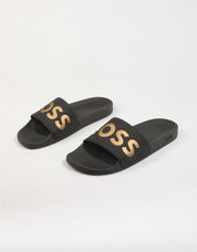 Boss Aryeh slide flip in black