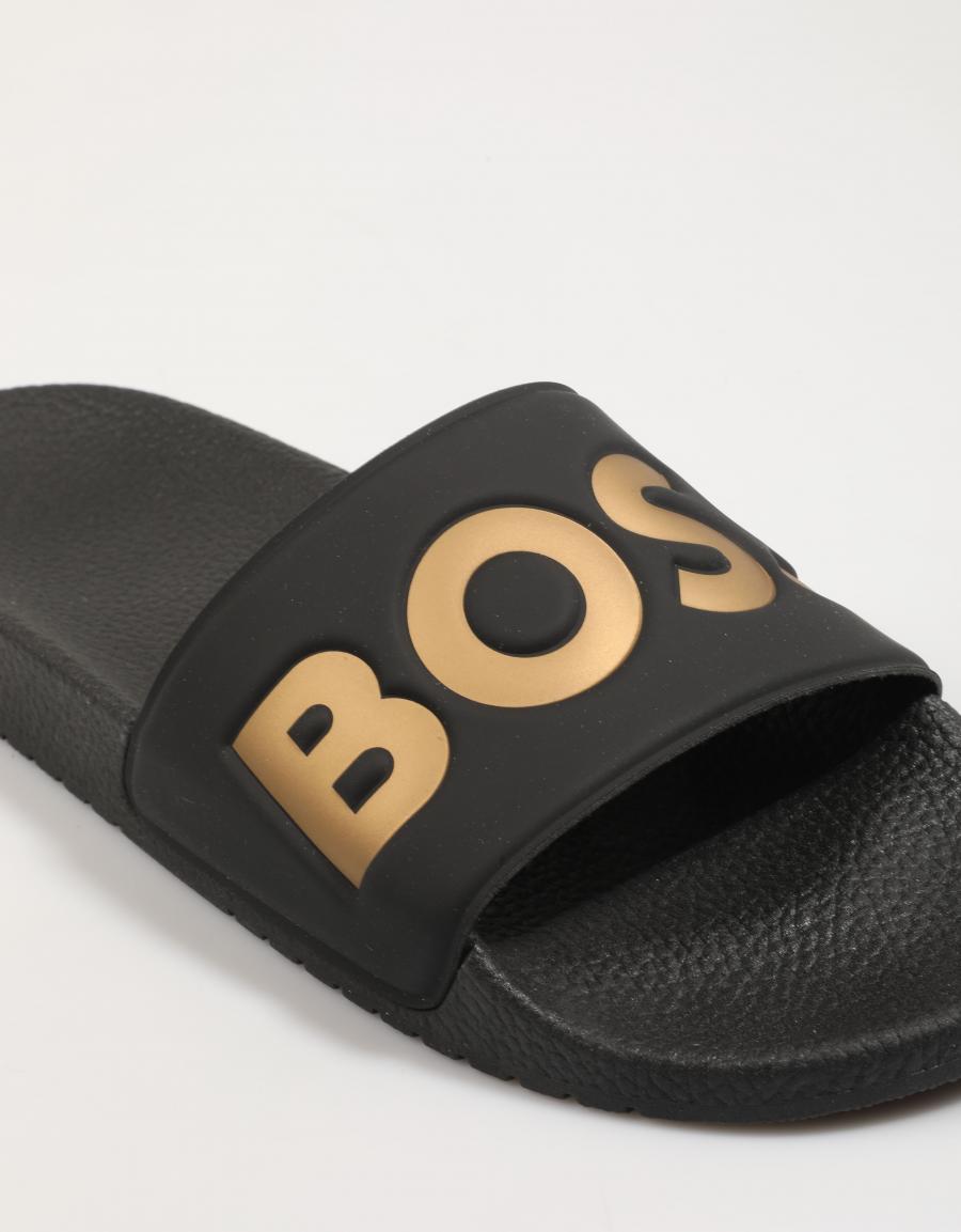 Boss Aryeh slide flip in black