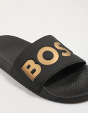Boss Aryeh slide flip in black