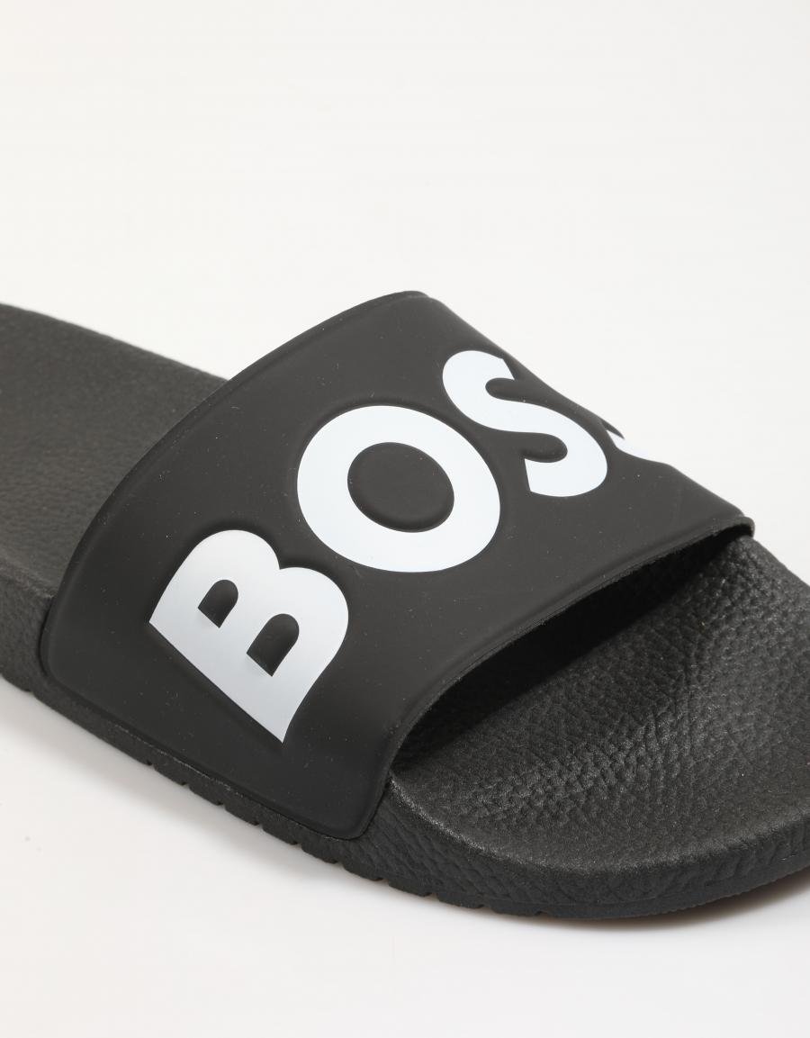 CHANCLAS BOSS ARYEH en color Negro