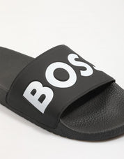 CHANCLAS BOSS ARYEH en color Negro