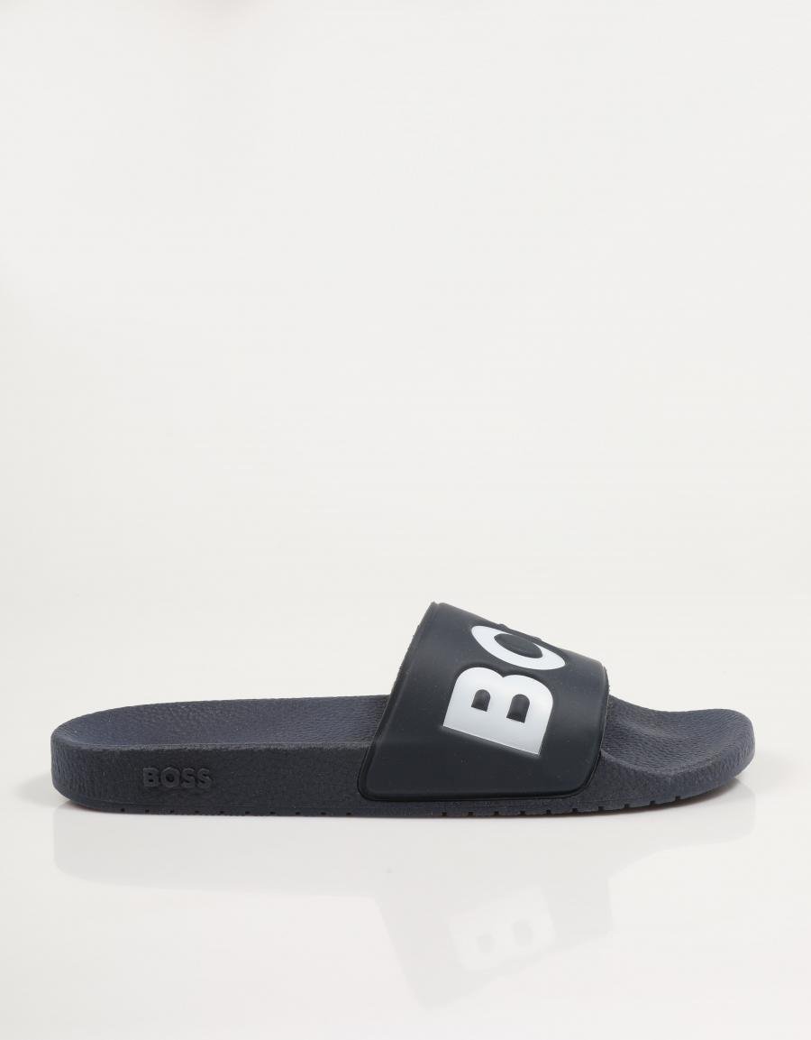 CHANCLAS BOSS ARYEH en color Azul marino