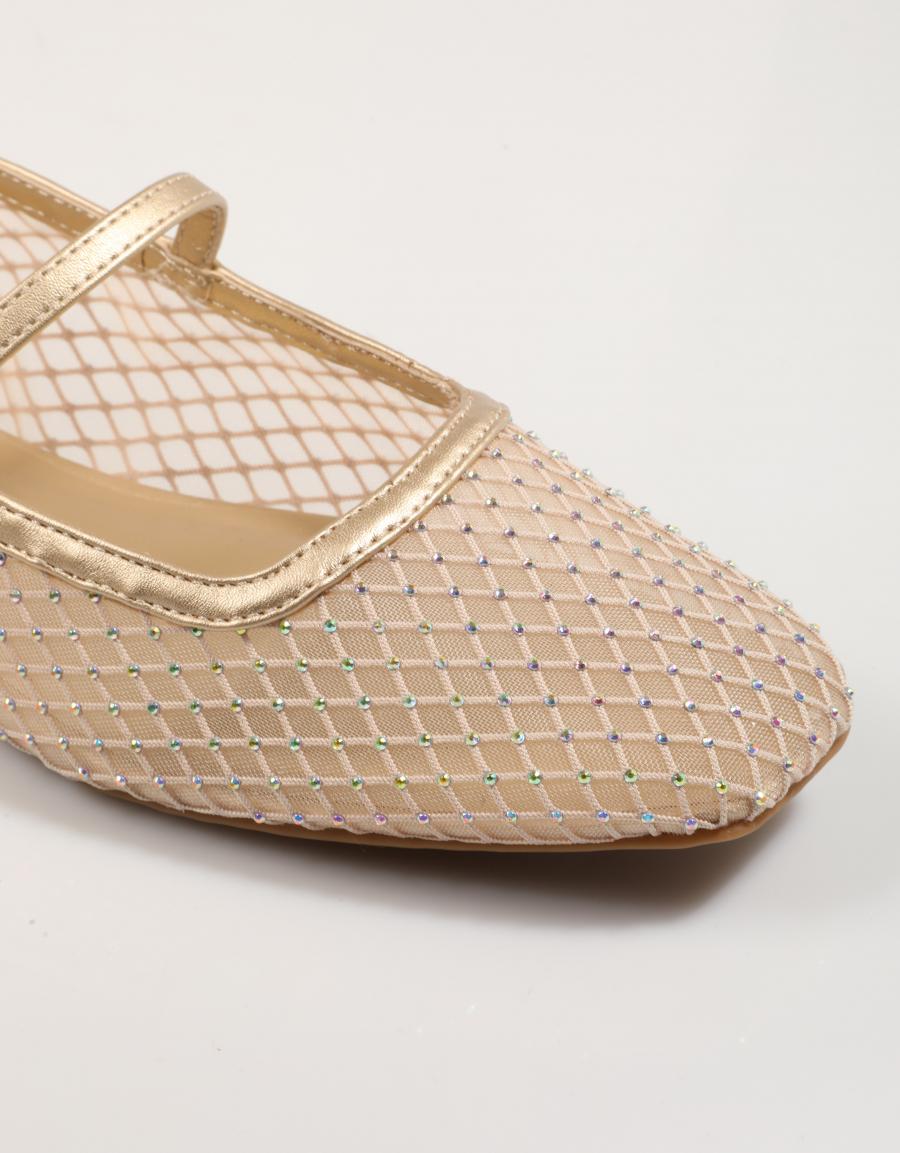Sapatos esportivos la strada 2322694 em cor de ouro