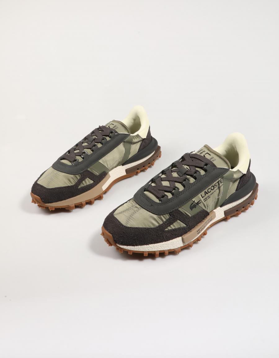 ZAPATILLAS LACOSTE ELITE ACTIVE SNEAKERS en color Kaki