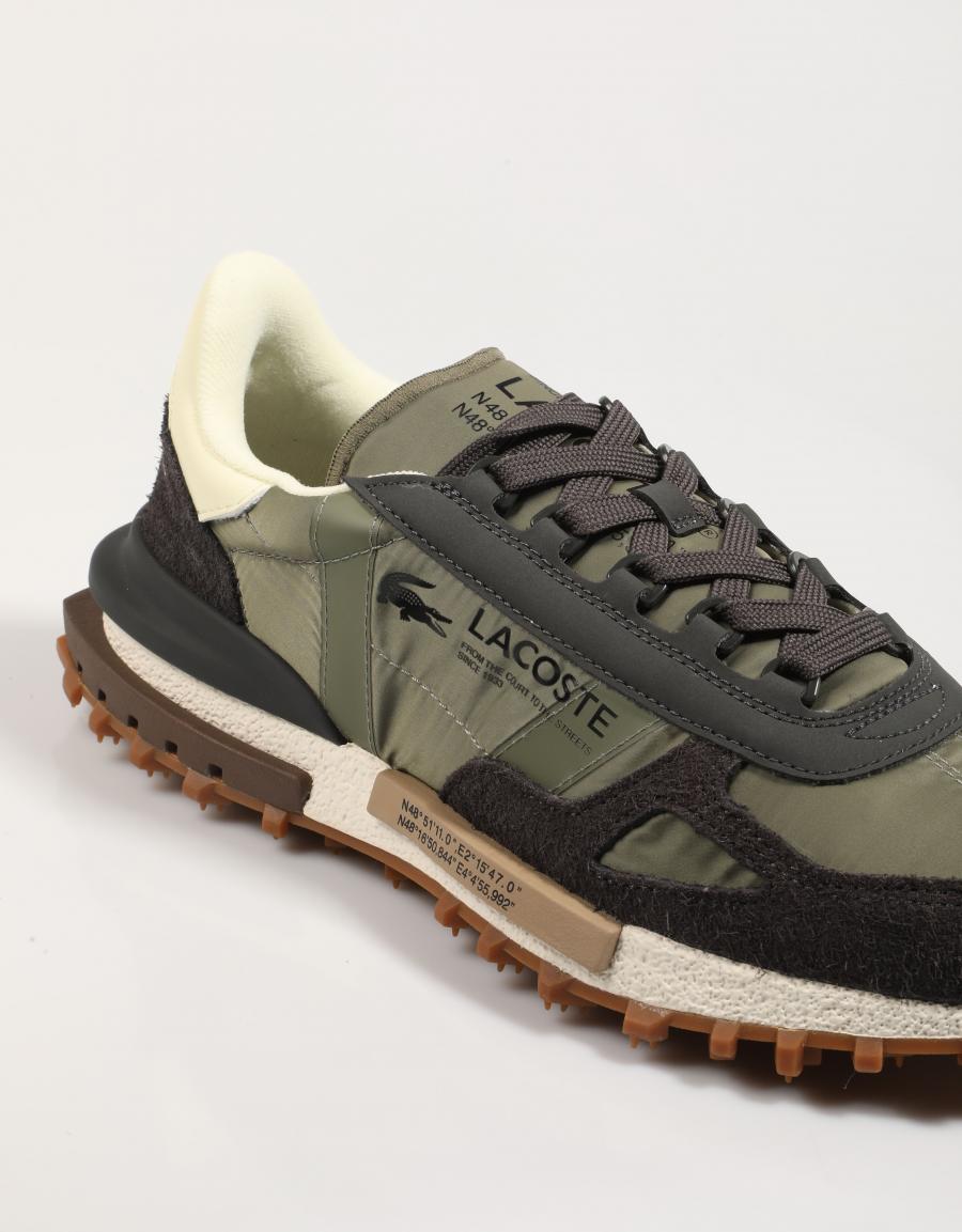 ZAPATILLAS LACOSTE ELITE ACTIVE SNEAKERS en color Kaki