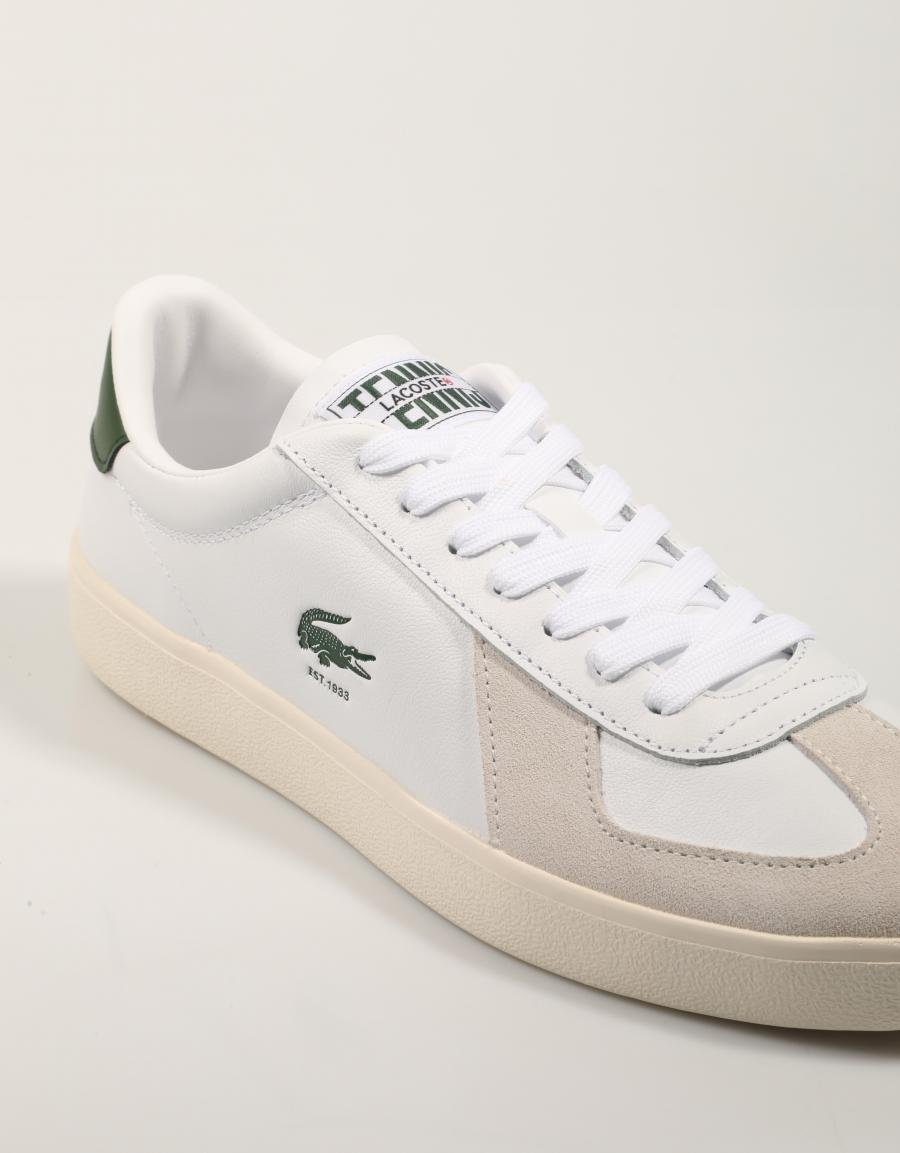Scarpe da sneaker Lacoste Baseshot Pro in bianco