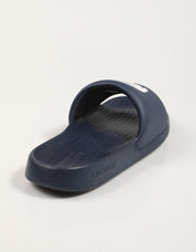 CHANCLAS LACOSTE SERVE SLIDE 1 0 en color Azul marino